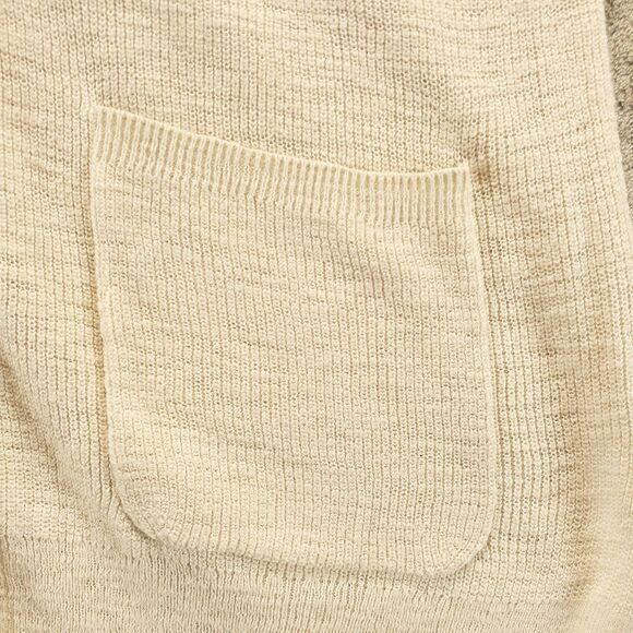 Madewell Womens Size L Cream V-Neck Button up Long Sleeve Oversized Cardigan - Picture 8 of 10